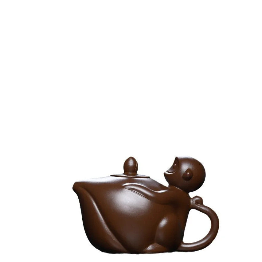Yixing Purple Clay Tea Pot Kettle Handmade Zisha Filter Teapot Tea Ceremony