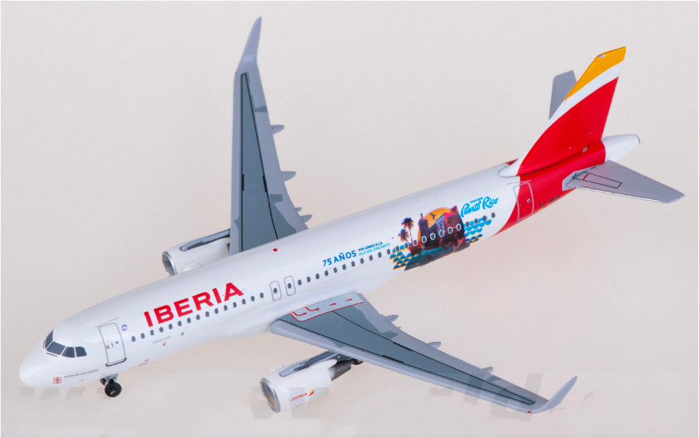 1:400 AeroClassics Iberia Airbus A320 Passenger Airplane Diecast Model
