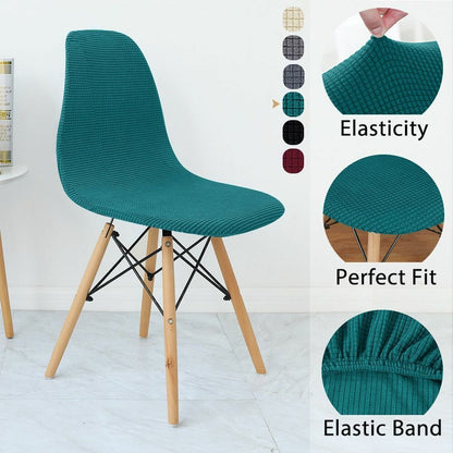 1/2/4/6 Pcs/Set Seat Cover For Eames Armless Chair Washable Removable Slipcovers