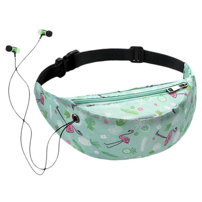 Colorful Waist Bag Pockets Hip Belt Bag Wallet Travel Hiking Fanny Pack Case 1PC