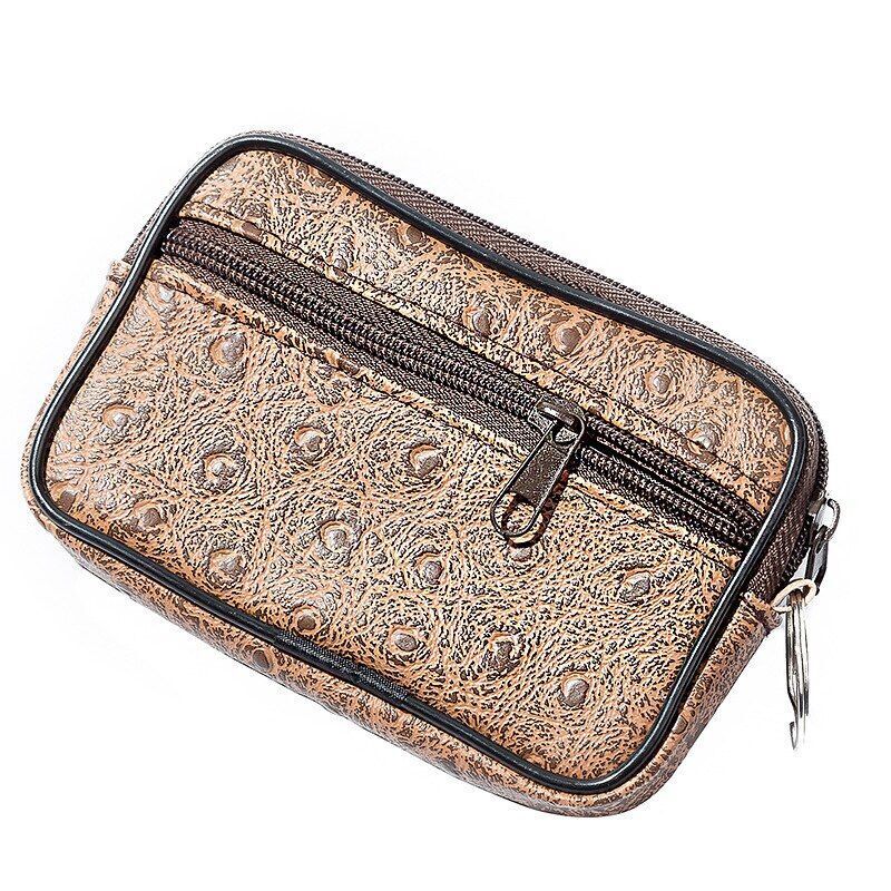 Leather Short Slim Wallet Business Purse Credit Card Holder Wallet Money Bag 1PC