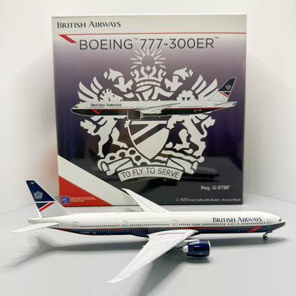 1:400 NG Models British Airways Boeing 777-300ER Plane Diecast Aircraft Model