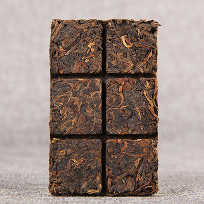 40g Pu'er Tea Brick Ancient Tree Rock Sugar Sweet Ripe Pu-Erh Tea Healthy Drink