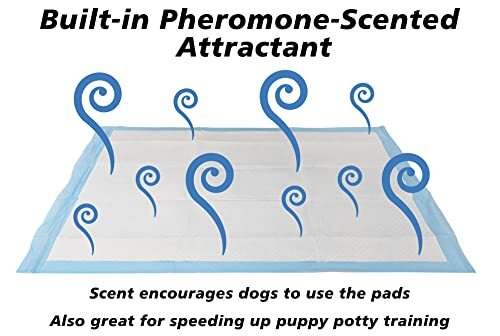 100 Count Ultra Absorbent - Leak-Proof Pee Pads for Dogs Rabbits and Cats