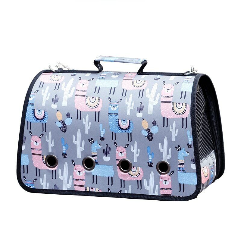 Portable Cat Bag Small Dog Carrier Outdoor Foldable Dog Travel Bag Cats Carrying