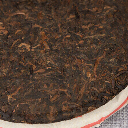 Yunnan Tea Puerh Tea Ripe Tea 357g Tea Cake Banzhang Golden Bud Ripe Puer Tea