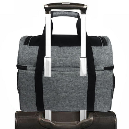 Polyester Bowling Handbag With Shoulder Strap Handle Bowing Ball Backpack Kit