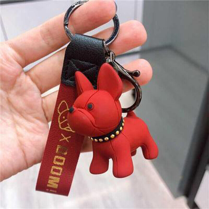 Creative Law Fighting Dog Cartoon Keychain Cute Doll Keychain Bag Pendant