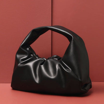 Pouch Genuine Soft Leather Cloud Bag Handbag Purse Clutch Dumpling Shoulder Bags