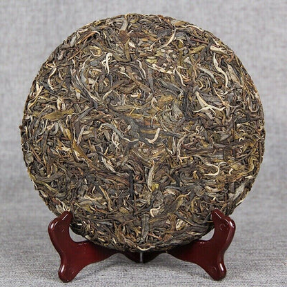 Organic raw Pu 'er tea cake Xigui natural raw Pu 'er slimming tea 357g/12.59oz-