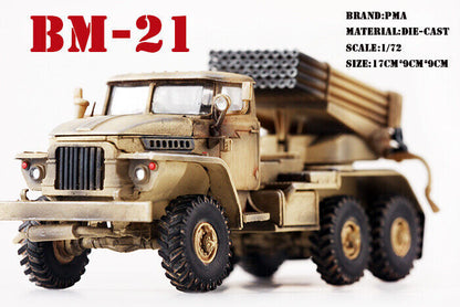 1:72 PMA BM-21GRAD IRAQI 2017 MISSILE LAUNCHER DIECAST Armor MODEL Collection