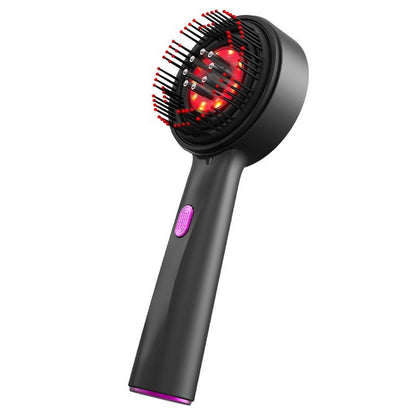 Cordless Red Light Scalp Massager Comb Brush for Hair Growth, Insomnia Relief