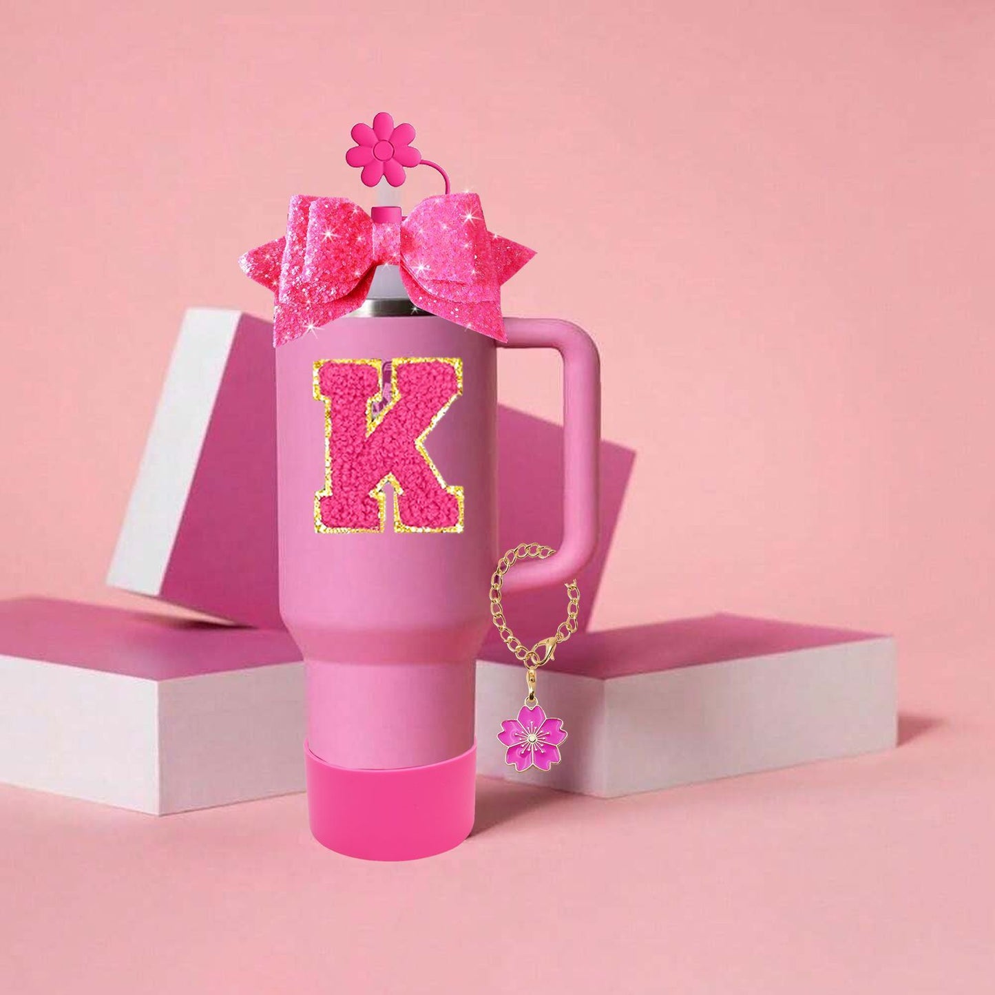 5Pcs Accessories Decor Set for Stanley Cup 40 30oz Insulated Tumbler Travel Cup