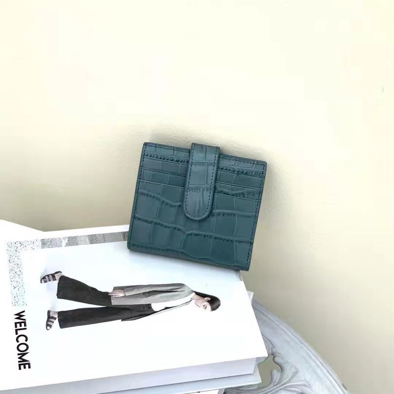 Durable Wallet Handbag Synthetic Leather Cardholder Wallet Card Bag 11*8*2cm 1PC