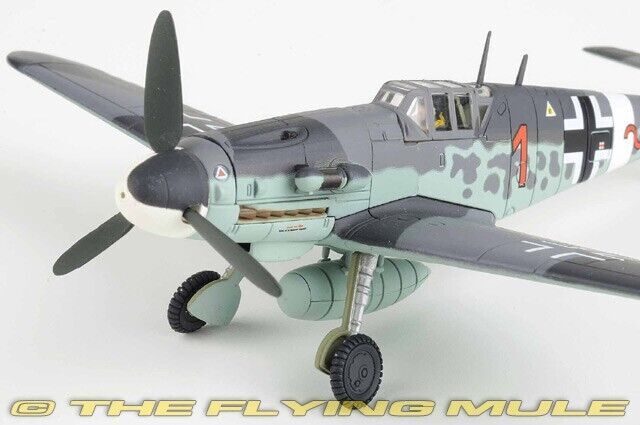 1:72 Corgi Messerschmitt Bf 109G Luftwaffe Fighter Diecast Military Plane Model