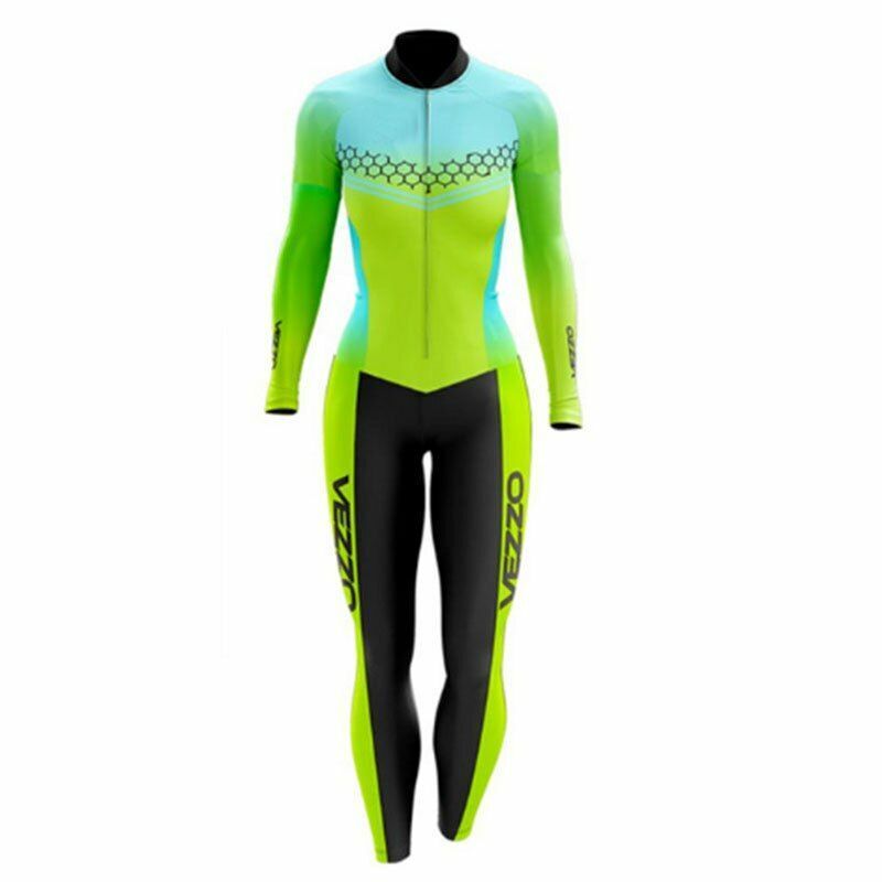 Clothing Cycling Skinsuit Women's Long Triathlon Sets Gel Pink Pad Jumpsuit Kits