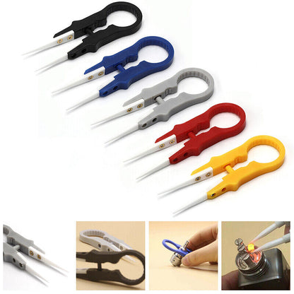 Multifunctional Steam Industrial Precision Ceramic Tweezers DIY Repair T-ca