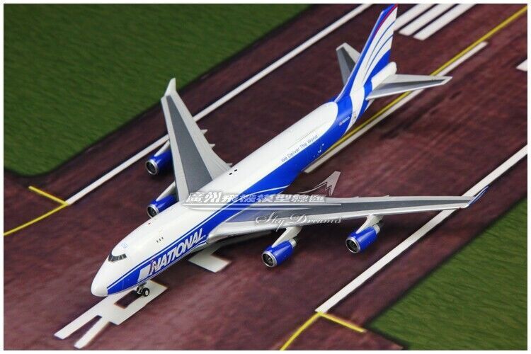 1:400 Phoenix National BOEING 747-400 Passenger Airplane Diecast Aircraft Model