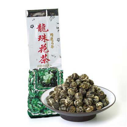 GOARTEA 250g Supreme Jasmine Tea Jasmine Dragon Pearl Green Tea Jasmine Green Tea-