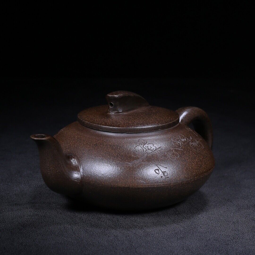 Chinese Yixing Zisha Clay Handmade Exquisite Teapot（一帆风顺 底款：范正根）