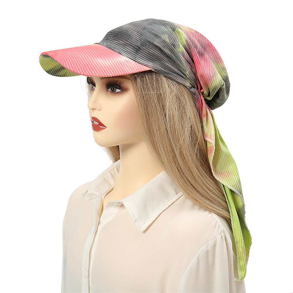 Turban Hat Baseball Cap Headscarf Scarf Cap Sun Hats Soft Women Fashion Classic