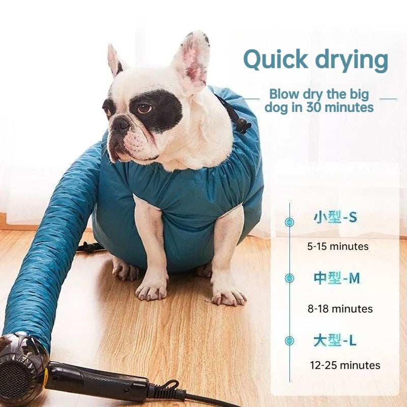 Pet drying bag, hair dryer, cat, dog, large dog, special bath, blow dryer box 03
