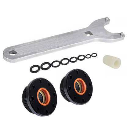 New hydraulic Cylinder seal kit for pivot/front mounted for Seastar With Wrench
