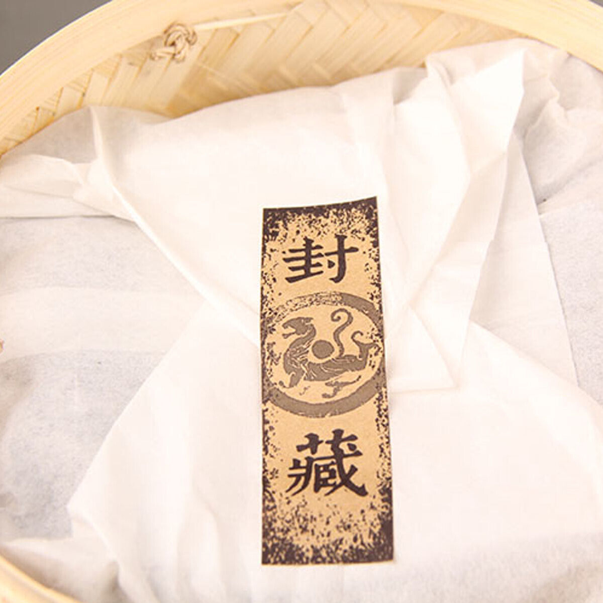 Ripe Puerh Tea Loose Tea Ancient Tree Bamboo Basket Packing Spring Puer Tea 800g
