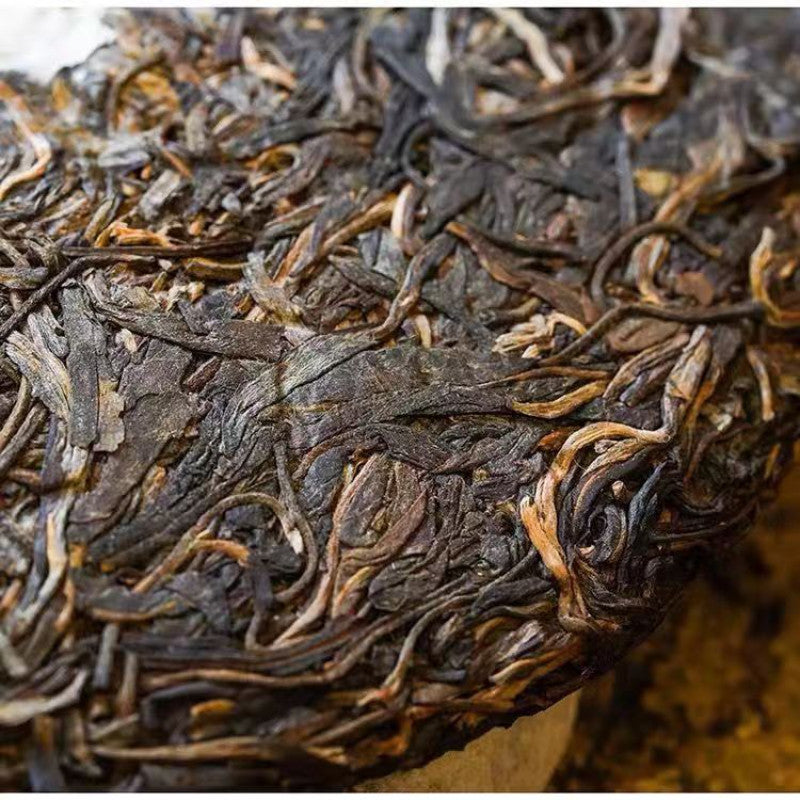 2005 Yunnan Pu'er Tea Raw Song Pin Hao Yiwu Old Pu'er Green Tea 357g -