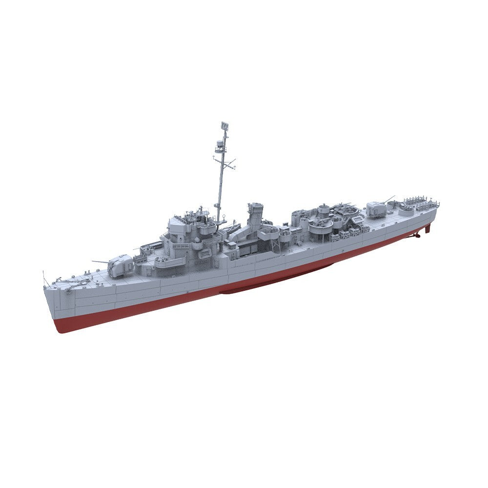 SSMODEL 1/350 Model Kit USS Buckley Class Coolbaugh Frigate DE-217 FULL HULL