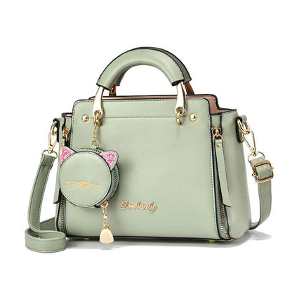 Summer Women Bag Totes Ladies Shoulder Purse & Handbag Sweet White Shoulder