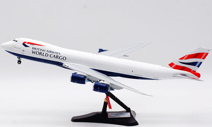 1:200 JC Wings British Airways Boeing B747-8F Airplane Diecast Aircraft Model