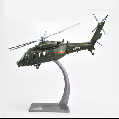 1/72 Armed Straight 20 Helicopter Diecast Model Z-20 Aircraft Military Display B