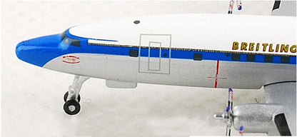 1:500 Herpa Breitling Super Constellation Lockheed L-1049 Airplane Diecast Model