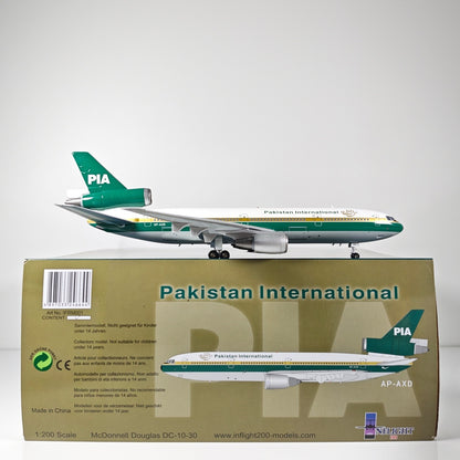 1:200 InFlight PIA DC-10-30 AP-AXD Passenger Airplane Diecast Plane Model