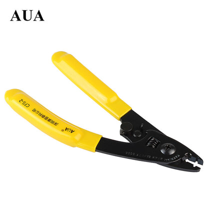FTTH Splice Fiber Optic tool Kits CFS-2 Fibre Stripping Tool Fixedlength Rail