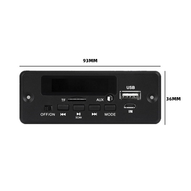 Folder Selection Playback W/ USB/TF/Bluetooth/Radio/AUX Automatic Switching s