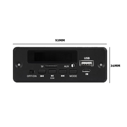 Folder Selection Playback W/ USB/TF/Bluetooth/Radio/AUX Automatic Switching s