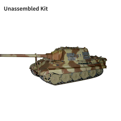 1:25 WWII Jagdtiger Heavy Tank Destroyer 3D Paper Model Ornaments Unassembled