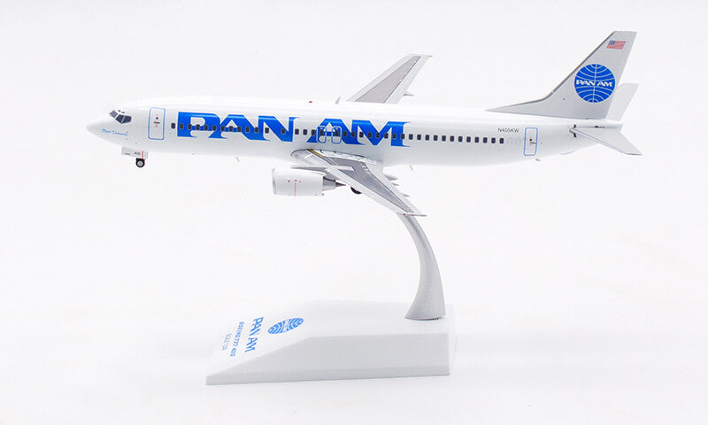 1:200 JC Wings PAN AM BOEING B737-400 Passenger Airplane Diecast Aircraft Model