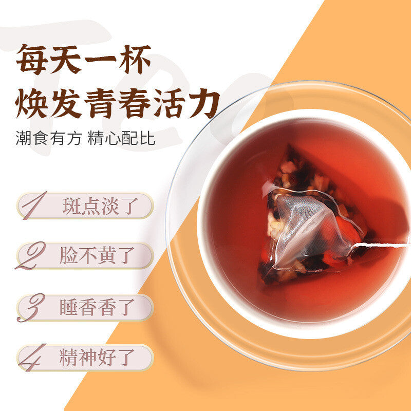 Healthy American Ginseng Ganoderma Lucidum Astragalus Tea Vitality Woman Tea