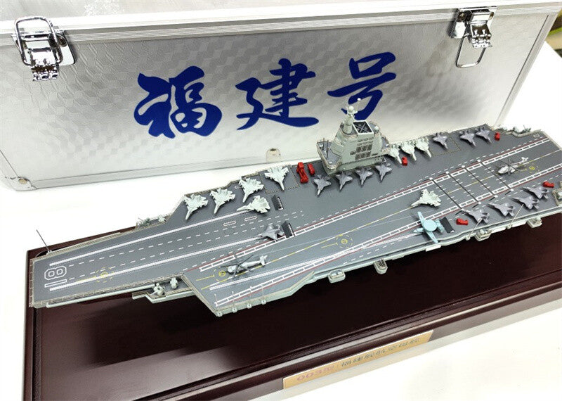 for FLOZ Chinese Navy 018 Fujian Ship Plane Carrier 1/1000 Ship Pre-built Model