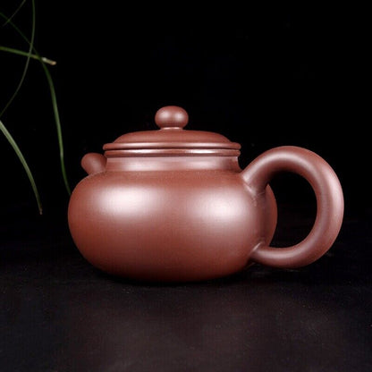 Chinese Yixing Zisha Clay Handmade Exquisite Teapot（仿古 底款：景舟制陶）