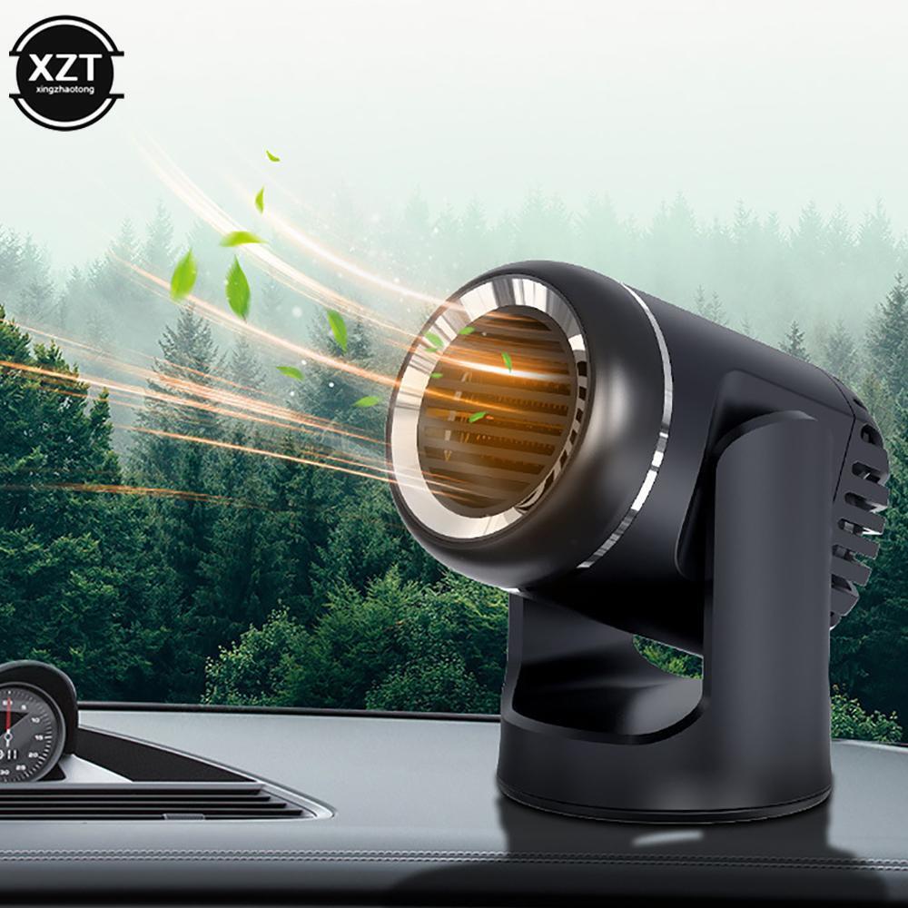 24v 130 Car Heater Portable Electric Heating Fan Defogger Defroster Demister Us
