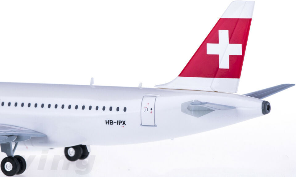 1:200 Herpa Swiss AIRBUS A319 Passenger Airplane ABS Plastic Aircraft Model