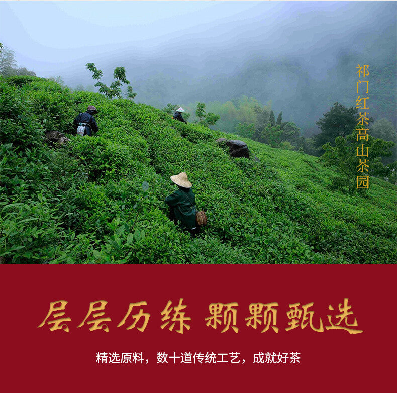 Chinese Keemun Black Tea 100g Anhui Premium Qimen Qi Men Gongfu Hong Cha