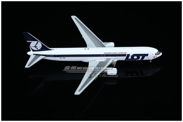 1:400 JC Wings LOT BOEING 767-300ER Passenger Airplane Diecast Aircraft Model