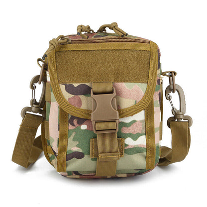 Mens Tactical Backpack Messenger Bag Military Sling Shoulder bag Camping Hiking