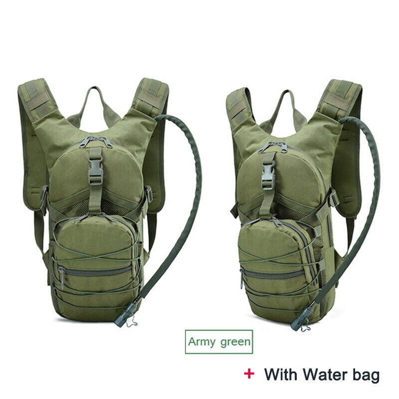 Tactical Backpack Water Bag Backpack Hiking Military Pouch Camping Daypack