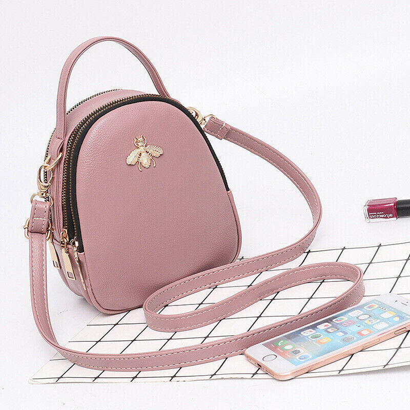 Women Shell Handbag Shoulder Crossbody Bag PU Satchel Quilted Purse Tote Gift
